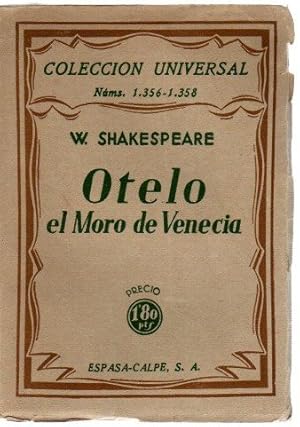 Immagine del venditore per Otelo el Moro de Venecia . venduto da Librera Astarloa