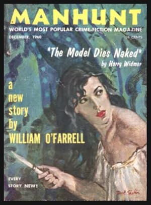 Bild des Verkufers fr MANHUNT - Detective Stories - Volume 8, number 6 - December 1960 zum Verkauf von W. Fraser Sandercombe