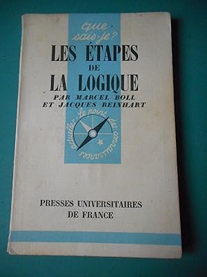 Seller image for Les etapes de la logique for sale by Frederic Delbos