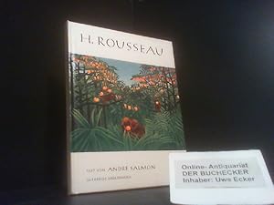 Image du vendeur pour Henri Rousseau. Andr Salmon. [Aus d. Franz. von Alexander Deichsel] mis en vente par Der Buchecker