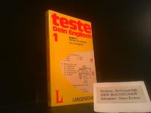 Teste Dein Englisch!; Teil: Stufe 1., Ein Testbuch für Anfänger