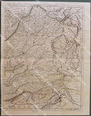 Espana Spagna, anno 1692. IL REGNO DI CASTIGLIA NUOVA. Carta tratta dal Mercurio Geografiico.