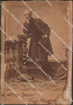 MAZZINI GIUSEPPE (Genova 1805 â" Pisa 1872). Patriota, politico e filosofo italiano. Fotografia ...