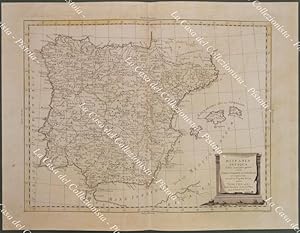 Espana Spagna. HISPANIA ANTIQUA. 1785, Venezia, Antonio Zatta