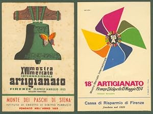 MOSTRA DELL'ARTIGIANATO. Firenze 1953 e 1954.