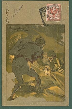 HOHENSTEIN. IRIS di Mascagni. Cartolina d'epoca viaggiata nel 1905.