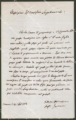 GEROMINI FELICE (Cremona 1792 â" Cremona 1858). Illustre medico cremonese autore di numerose ope...