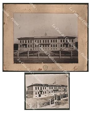 SIGNA. Scuole comunali, due fotografie, circa 1930