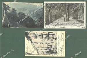 Veneto. RECOARO, Vicenza. 3 cartoline d'epoca viaggiate nel 1904-1914.
