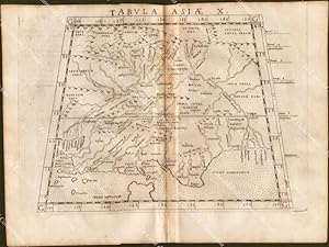 India Himalaya Indian Ocean âGEOGRAPHIA CL. TOLEMAEI ALEXANDRINI". Valgrisi,1562