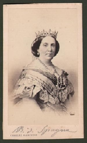 Isabella II di Spagna (1830-1904), regina regnante di Spagna.