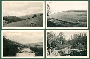 Calabria. COSENZA, Sila. Quattro cartoline d'epoca viaggiate tra il 1929 e il 1934