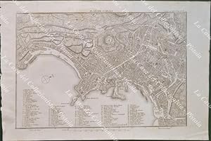 Bild des Verkufers fr NAPOLI.   Plan de Naples  . Pianta della citt. De La Lande, Parigi 1769 zum Verkauf von La Casa del Collezionista