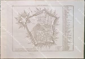 Bild des Verkufers fr MODENA.   Plan de Modene  . Pianta della citt. De La Lande, Parigi 1769 zum Verkauf von La Casa del Collezionista