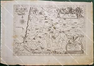 Bild des Verkufers fr Anno 1649, Montecalerio. Francia France. PROVINCIA AQUITANIAE Cum confinijs zum Verkauf von La Casa del Collezionista