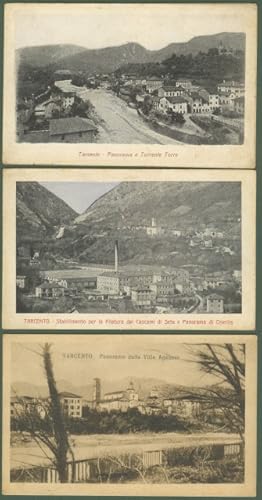 TARCENTO (Udine). 3 cartoline non viaggiate, circa 1910/20.