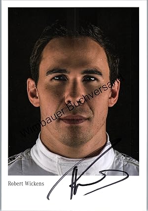 Imagen del vendedor de Original Autogramm Robert Wickens /// Autogramm Autograph signiert signed signee a la venta por Antiquariat im Kaiserviertel | Wimbauer Buchversand