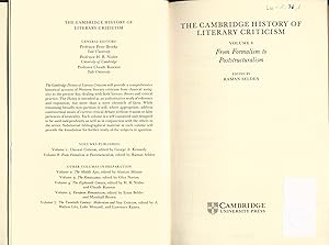 Bild des Verkufers fr The Cambridge History of Literary Criticism - Volume 8 zum Verkauf von avelibro OHG