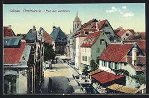 Carte postale Colmar, Rue de Tanneurs