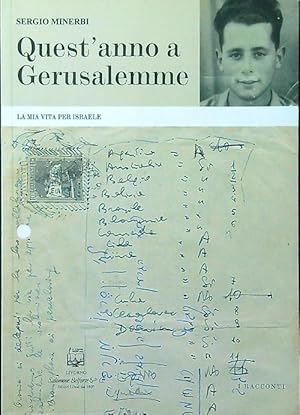 Bild des Verkufers fr Quest'anno a Gerusalemme. La mia vita per Israele zum Verkauf von Librodifaccia