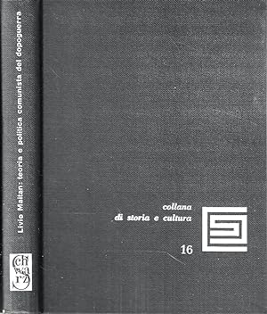 Seller image for Teoria e politica comunista nel dopoguerra for sale by Messinissa libri