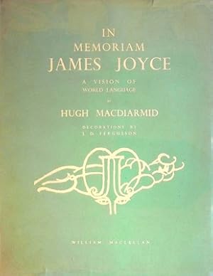 Imagen del vendedor de In Memoriam James Joyce, From A Vision of World Language a la venta por Kennys Bookstore