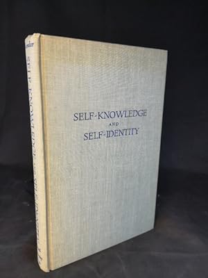 Bild des Verkufers fr Self-Knowledge and Self-Identity. zum Verkauf von ANTIQUARIAT Franke BRUDDENBOOKS