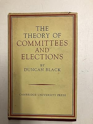 Bild des Verkufers fr The Theory Committees and Elections zum Verkauf von B and A books