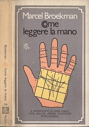 Immagine del venditore per Come leggere la mano venduto da Biblioteca di Babele