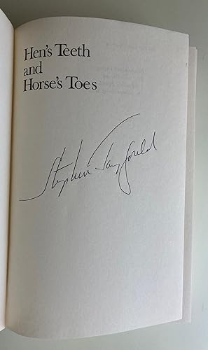 Seller image for Hen's Teeth and Horse's Toes (Signed Copy) for sale by M.S.  Books