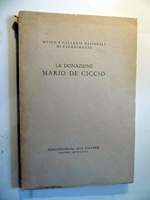 Seller image for LA DONAZIONE MARUIO DI CICCIO for sale by Historia, Regnum et Nobilia