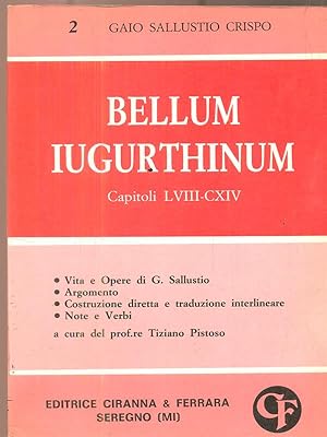 Immagine del venditore per bellum iugurthinum. Capitoli LVIII-CXIV venduto da Librodifaccia