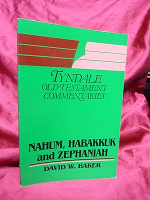 Immagine del venditore per NAHUM, HABAKKUK AND ZEPHANIAH: AN INTRODUCTION AND COMMENTARY. [TYNDALE OLD TESTAMENT COMMENTARY SERIES] venduto da Gage Postal Books