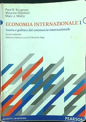 Image du vendeur pour Economia internazionale vol. 1 mis en vente par Librodifaccia