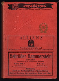 für 1926/1927. Ein Handbuch für Bankiers und Kapitalisten [Saling`s Börsenpapiere, Zweiter (finan...