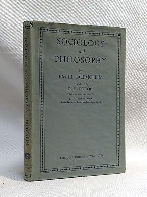 Bild des Verkufers fr Sociology and Philosophy zum Verkauf von Book House in Dinkytown, IOBA