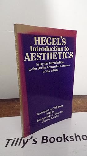 Immagine del venditore per Introduction to Aesthetics venduto da Tilly's Bookshop