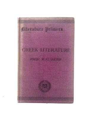 Bild des Verkufers fr Greek Literature zum Verkauf von World of Rare Books