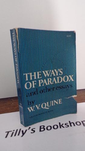 The Ways Of Paradox And Other Essays