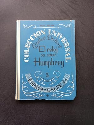 Imagen del vendedor de El reloj del seor Humphrey a la venta por Vrtigo Libros