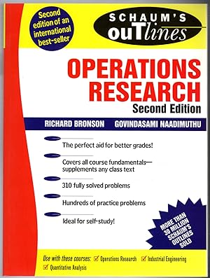 Seller image for Schaum's Outlines of Operations Research for sale by Lake Country Books and More