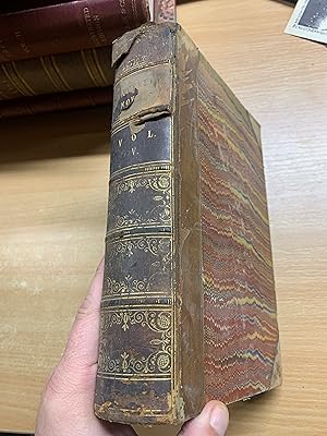 *RARE* 1862 "THE NOVELS OF SIR WALTER SCOTT" VOL 5 1.8kg LARGE ANTIQUE BOOK