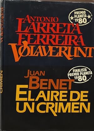 Imagen del vendedor de Volaverunt novela a la venta por Librera Alonso Quijano