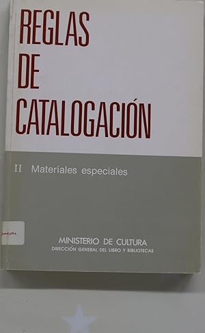 Imagen del vendedor de Reglas de catalogacin (v. II) a la venta por Librera Alonso Quijano