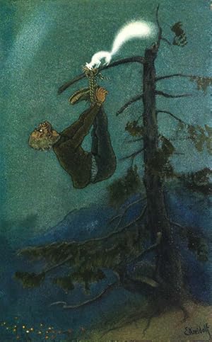 Seller image for Traumgestalten. Mit Buchschmuck u. zehn farbigen Bildern von Ernst Kreidolf. for sale by ANTIQUARIAT MATTHIAS LOIDL