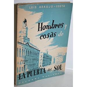 Seller image for HOMBRES Y COSAS DE LA PUERTA DEL SOL for sale by Librera Salamb