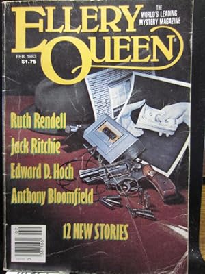 Bild des Verkufers fr ELLERY QUEEN'S MYSTERY - Feb, 1983 zum Verkauf von The Book Abyss