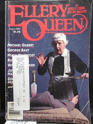 Image du vendeur pour ELLERY QUEEN'S MYSTERY - Aug, 1984 mis en vente par The Book Abyss