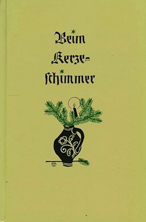 Seller image for Beim Kerzenschimmer. Frankfurter Weihnachtsgebabbel. Mit 22 Zeichnungen (in Scherenschnittart) von Rudolf Schucht. for sale by ANTIQUARIAT MATTHIAS LOIDL