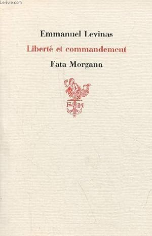 Image du vendeur pour Libert et commandement. mis en vente par Le-Livre